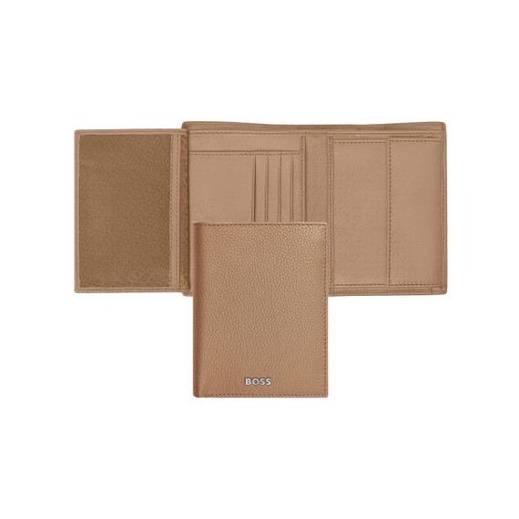 Portefeuille publicitaire Vertical porte-monnaie avec flap Classic Grained