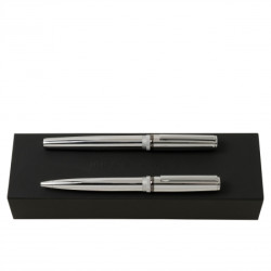 Parure publicitaire Gear stylo et bille stylo roller