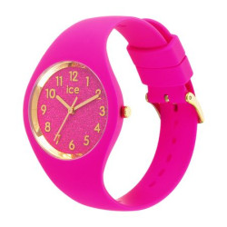 Montre publicitaire ICE glitter-Neon pink-Petite-3H