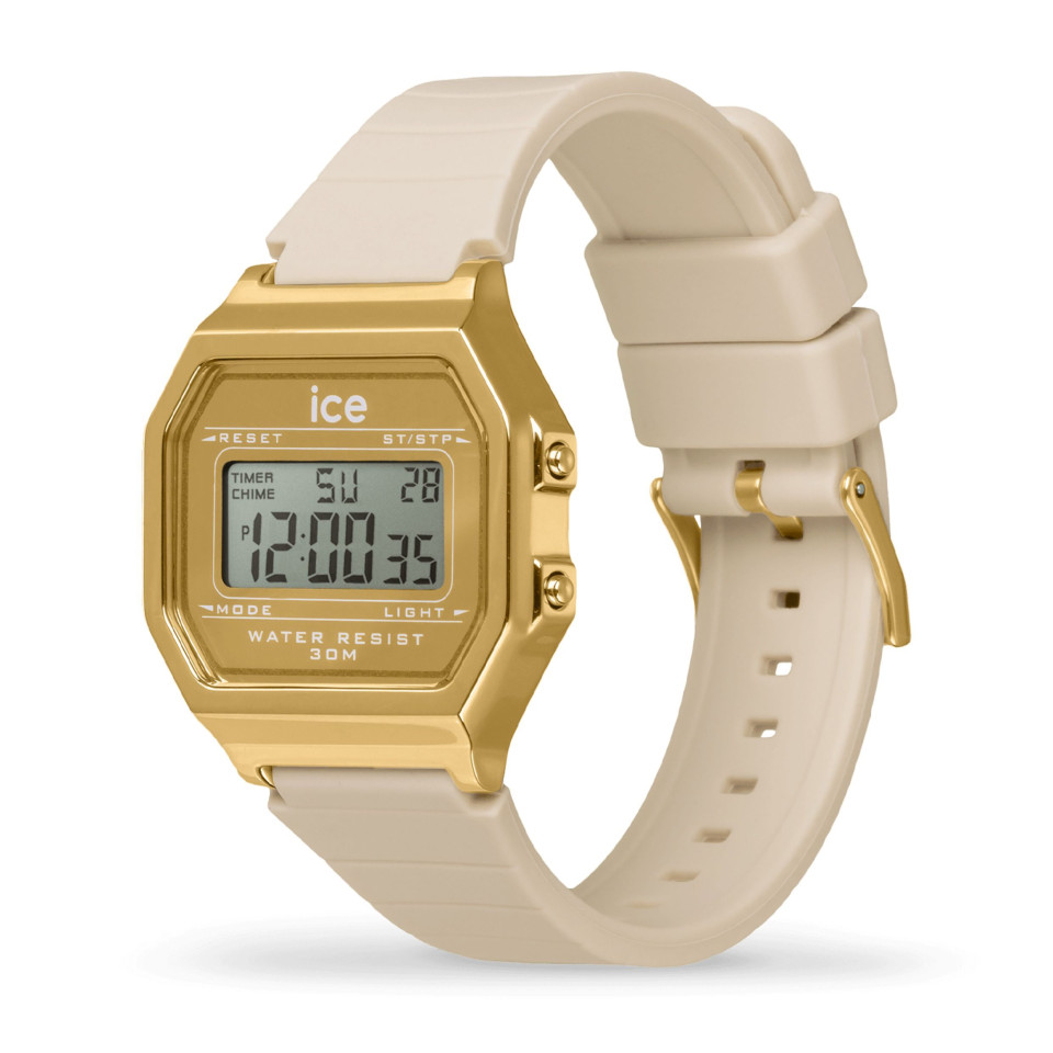 Montre publicitaire ICE digit retro-Metal mirror-Petite