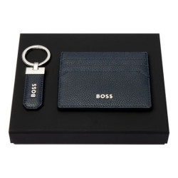 Parure publicitaire Classic Grained  (porte-clefs & porte-cartes)