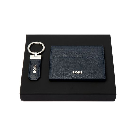 Parure publicitaire Classic Grained  (porte-clefs & porte-cartes)