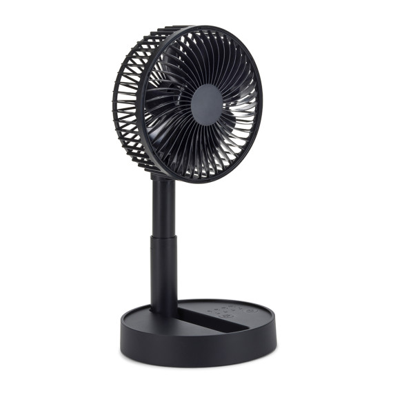 Ventilateur publicitaire de bureau pliable et rechargeable