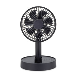 Ventilateur publicitaire de bureau pliable et rechargeable