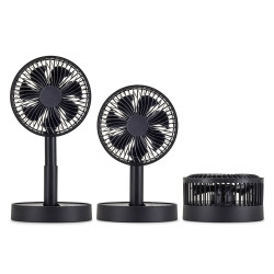 Ventilateur publicitaire de bureau pliable et rechargeable