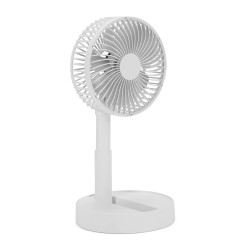 Ventilateur publicitaire de bureau pliable et rechargeable