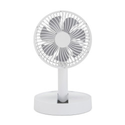 Ventilateur publicitaire de bureau pliable et rechargeable