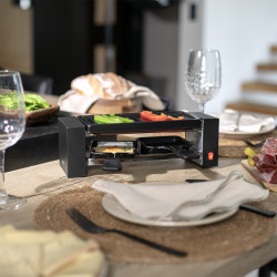 Appareil publicitaire à raclette 2 personnes