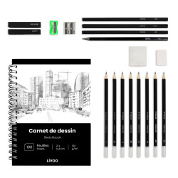 Kit publicitaire de dessin 19 accessoires