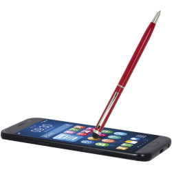 Stylo bille publicitaire en aluminium Ore avec stylet