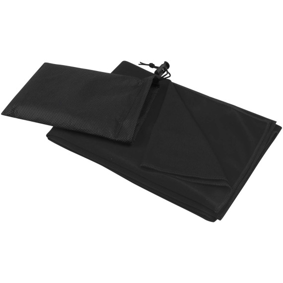 Serviette publicitaire de sport Lucas en rPET 50 x 100 cm 140 g/m2