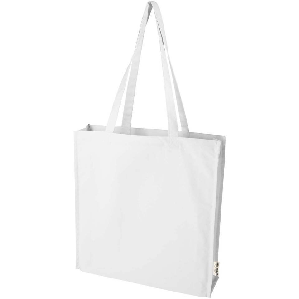 Sac publicitaire shopping à soufflets Florida certifié GRS 270 g/m² 14L