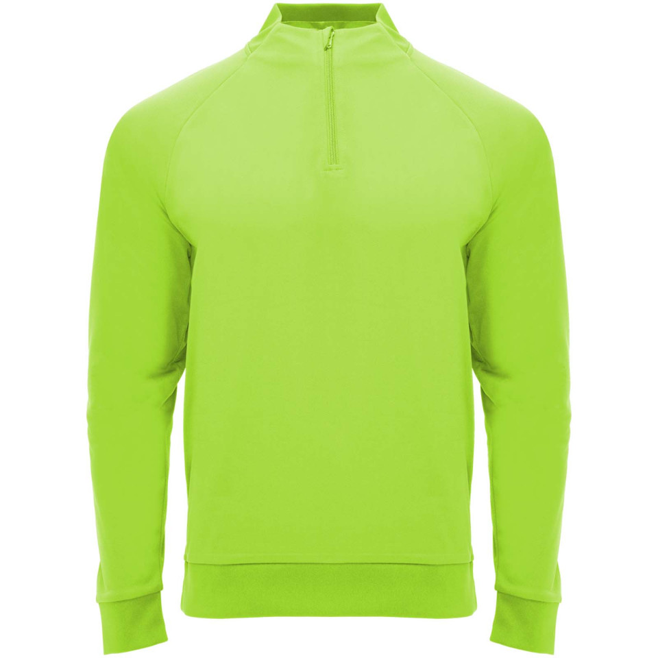 Sweatshirt publicitaire Epiro à manches longues unisexe avec fermeture demi-zip Roly 200 g/m2