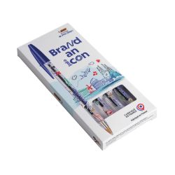 Stylo BIC® Cristal® Expression publicitaire personnalisable fabriqué en France