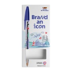 Stylo BIC® Cristal® Expression publicitaire personnalisable fabriqué en France