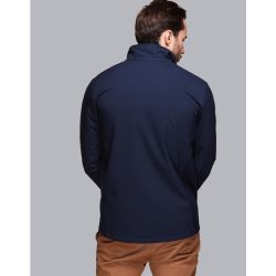 Veste softshell publicitaire homme fabriqué en France Bellecombe