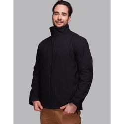 Veste softshell publicitaire homme fabriqué en France Bellecombe