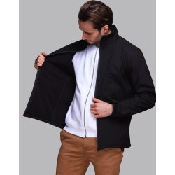 Veste softshell publicitaire homme fabriqué en France Bellecombe