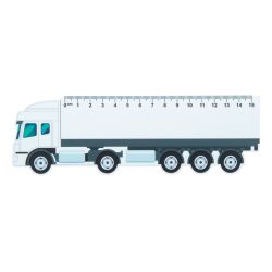 Règle personnalisable fabriquée en Europe souple en forme de camion 15 cm