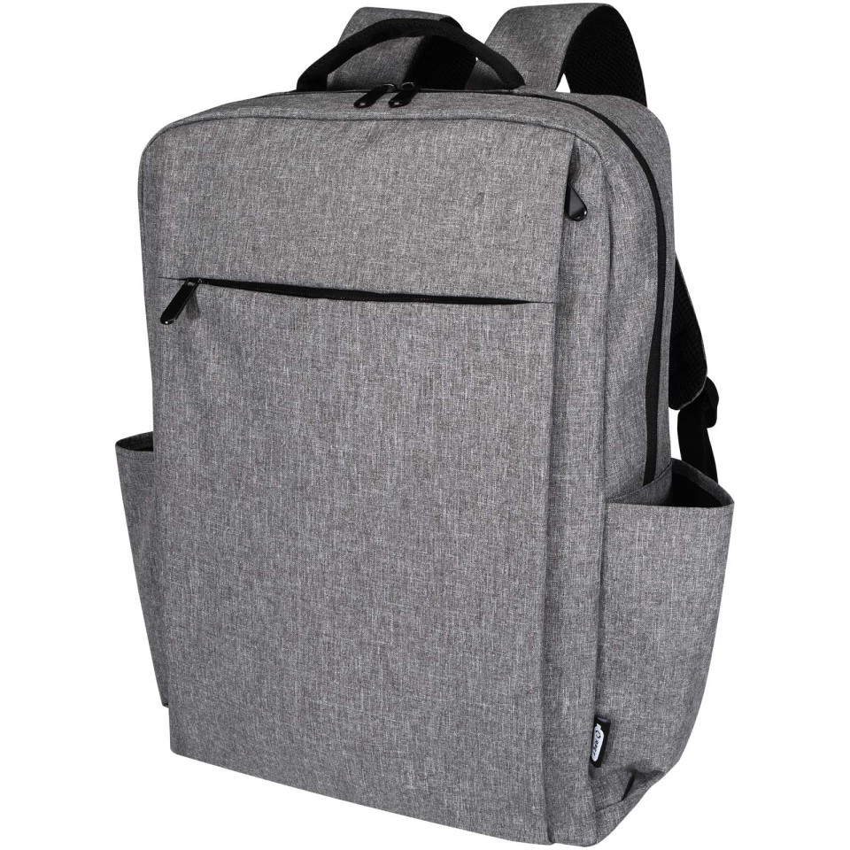 Sac publicitaire pour ordinateur portable 15" Libra recyclé GRS de 15L