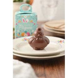 Poule en chocolat de Pâques publicitaire fabriqué en France 30g