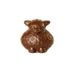 Mouton en chocolat de Pâques publicitaire fabriqué en France 30g