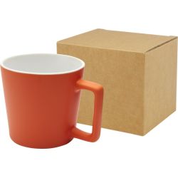 Tasse publicitaire Cali de 370 ml en céramique avec finition mate