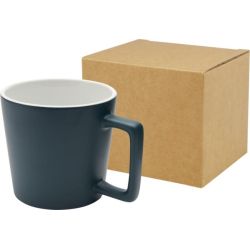 Tasse publicitaire Cali de 370 ml en céramique avec finition mate