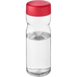 Bouteille H2O Eco Base 650 ml avec couvercle vissé publicitaire fabriquée en Europe