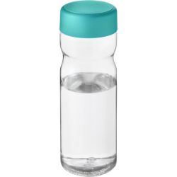 Bouteille H2O Eco Base 650 ml avec couvercle vissé publicitaire fabriquée en Europe