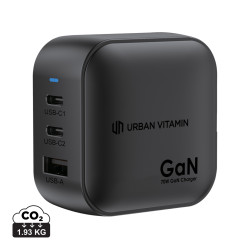 Chargeur publicitaire 70W GaN en plastique RCS Urban Vitamin Santa Cruz