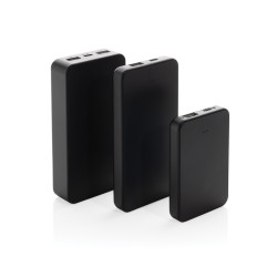 Powerbank publicitaire 5000mAh avec USB C en ABS recyclé RCS Boostcore