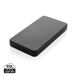 Powerbank publicitaire 10.000mAh avec USB C en ABS recyclé RCS Boostcore