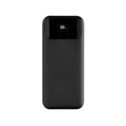 Powerbank publicitaire 10.000mAh en plastique RCS avec câbles Turbopack