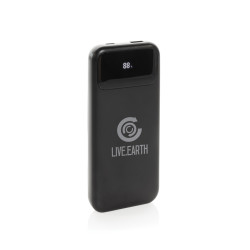 Powerbank publicitaire 10.000mAh en plastique RCS avec câbles Turbopack