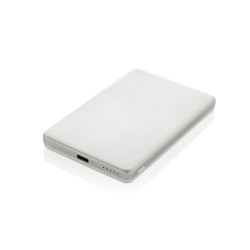 Powerbank publicitaire 5000mAh et 5W en aluminium recyclé RCS Orion