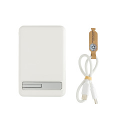 Powerbank publicitaire 5000mAh et 5W en bambou et ABS RCS Zen