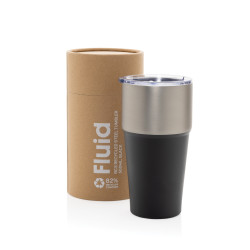 Mug publicitaire 500ml en acier recyclé certifié RCS Fluid