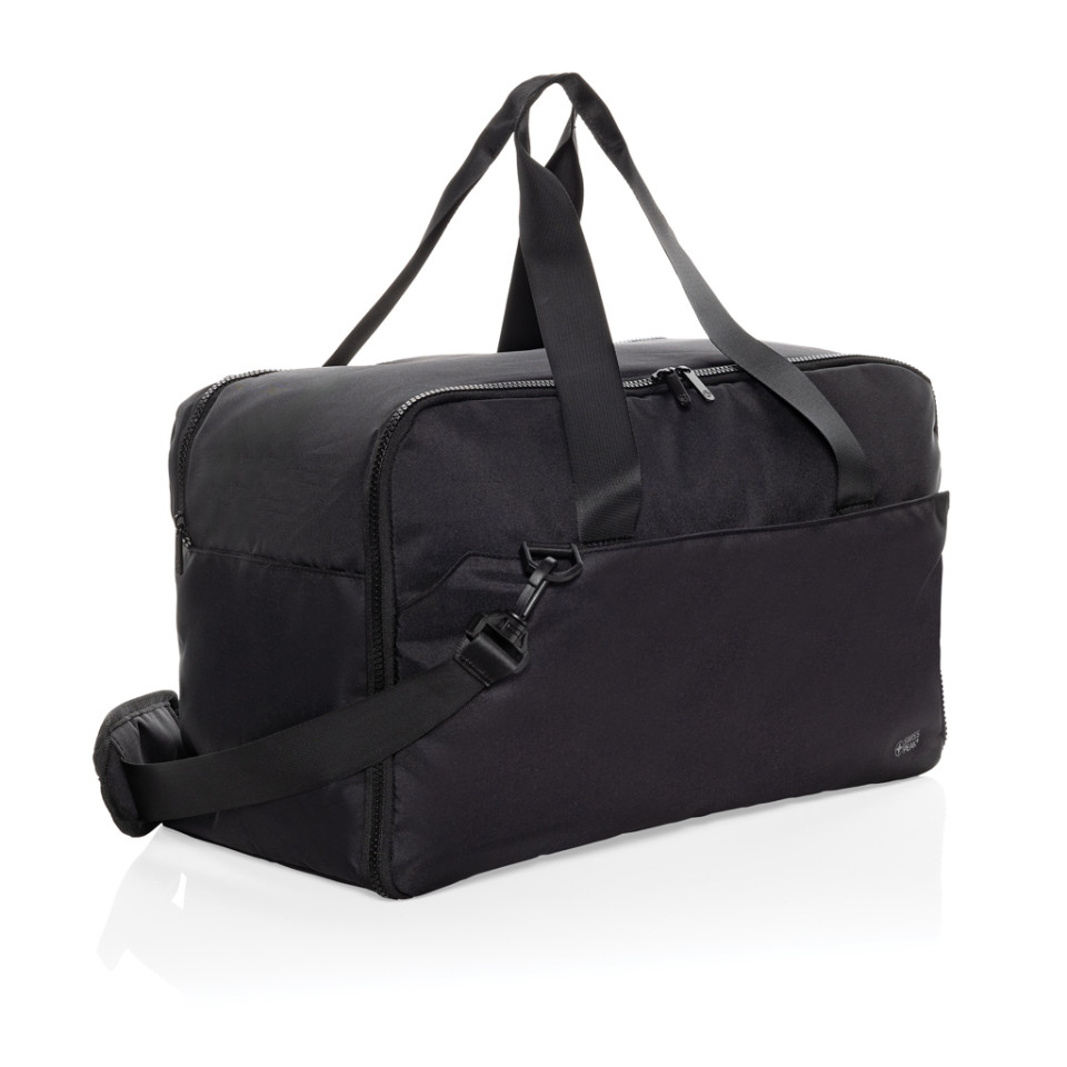 Sac publicitaire weekend ordinateur 15.6'' en rPET AWARE™ Swiss Peak