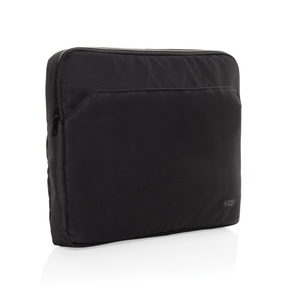 Pochette publicitaire ordi 15.6'' en rPET AWARE™ Swiss Peak Essential