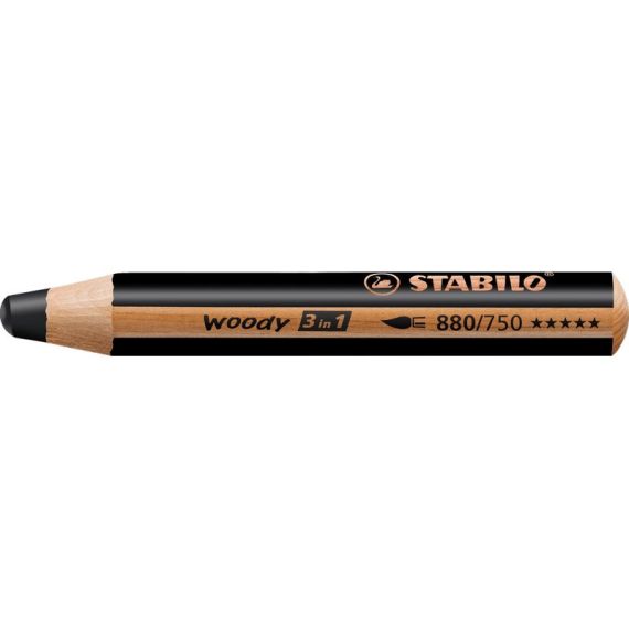 Stabilo Woody crayons de couleur, aquarelle et crayon de cire personnalisé