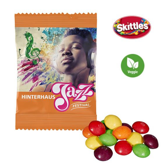 Bonbon Skittles publicitaire fabriqué en Europe