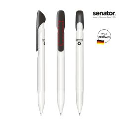 Stylo Senator personnalisé fabriqué en Europe Evoxx Polished Recycled matériaux recyclés LC