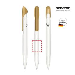 Stylo Senator personnalisé fabriqué en Europe Evoxx Polished Recycled matériaux recyclés LC