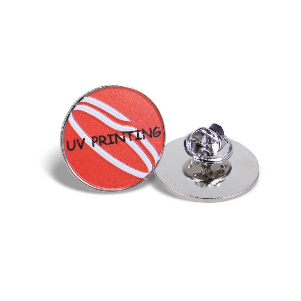 Pin’s personnalisé base fer estampé impression UV quadri