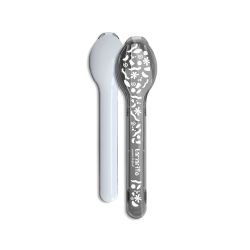 Set de 3 couvert en inox personnalisé en quadri étui rigide Express