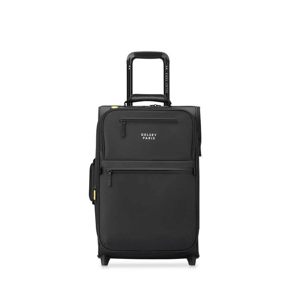 Valise trolley cadeaux d'affaire Delsey Maubert 2.0 soute personnalisée 55 cm extensible recyclé Fabriquée en France