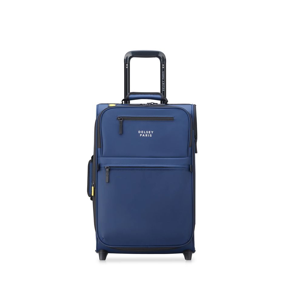 Valise trolley cadeaux d'affaire Delsey Maubert 2.0 soute personnalisée 55 cm extensible recyclé Fabriquée en France