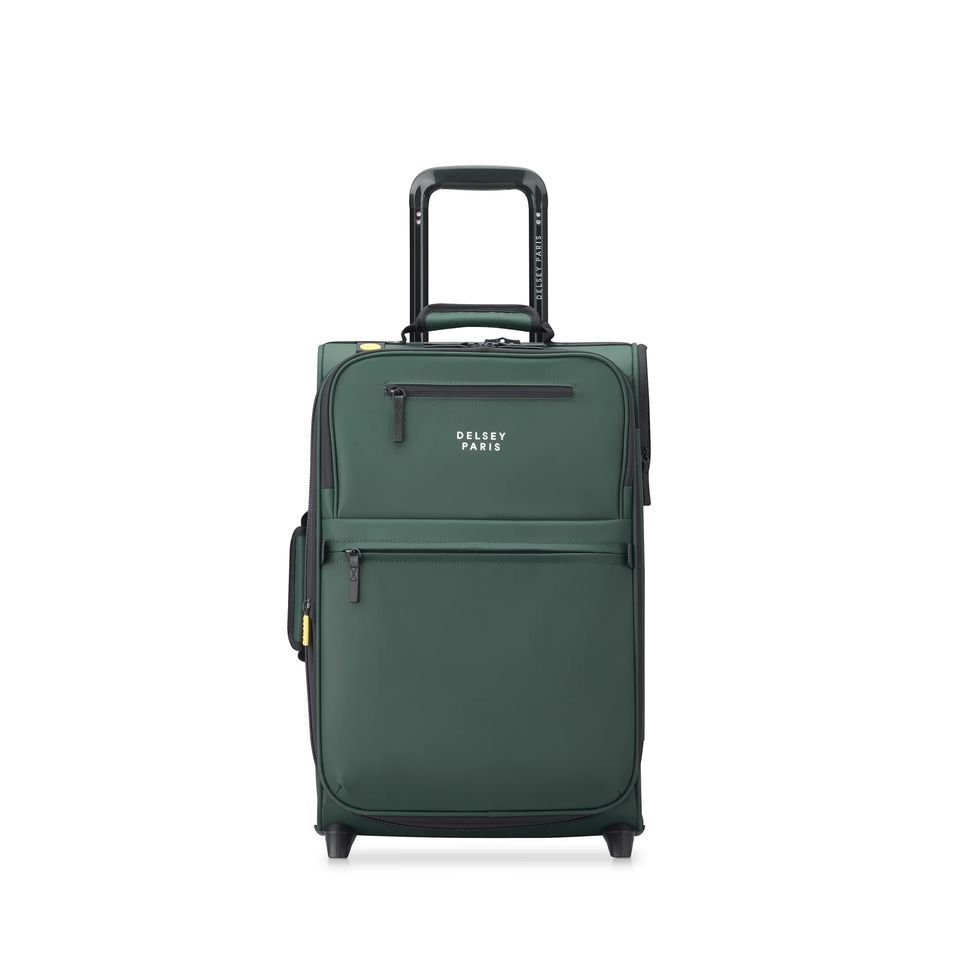 Valise trolley cadeaux d'affaire Delsey Maubert 2.0 soute personnalisée 55 cm extensible recyclé Fabriquée en France