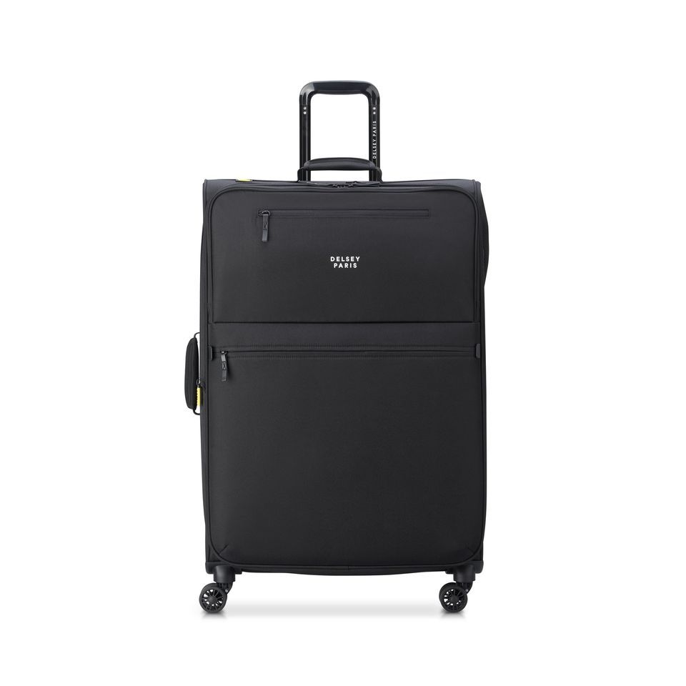 Valise personnalisable trolley Delsey Maubert 2.0 soute 79 cm extensible recyclée fabriquée en France